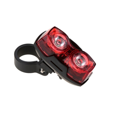 Bicycle Light 2 Led 3 Modes Back Rear Tail Lights Safety Flashing Bike Accessories