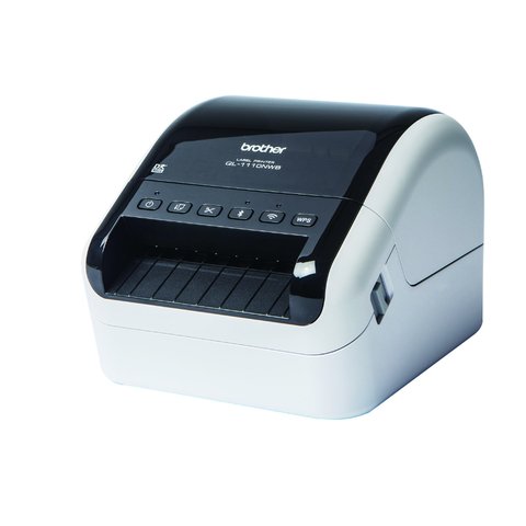 Brother Ql-1110Nwb Network Wireless Bluetooth Extra Wide High Speed Label Printer
