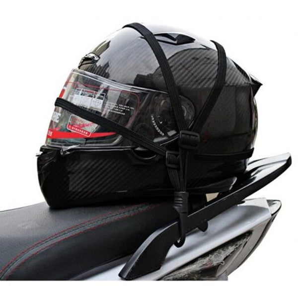 Bsddp 113 Elastic Net Rope For Motorcycle Helmet / Luggage Black