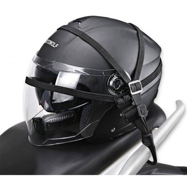Bsddp 113 Elastic Net Rope For Motorcycle Helmet / Luggage Black