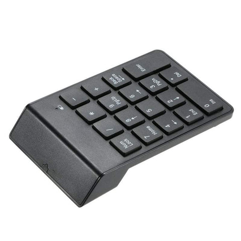 Tablet Keyboards Bt 3.0 Numeric Keypad Wireless Number Pad 18 Keys Mini Digital For Imac / Macbook Air Pro Ipad Laptop Smartphone