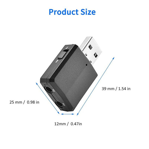 Bluetooth Audio Wireless Receiver Transmitter 3.5Mm Usb Adapter