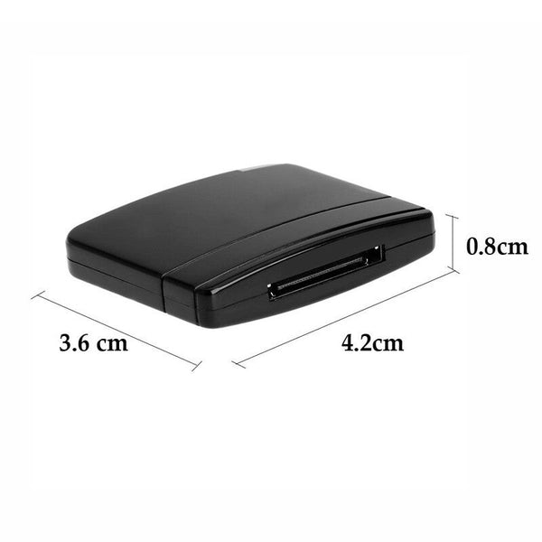 Bt A2dp Music Audio 30 Pin Receiver Adapter For Ip Od Phone Pad Dock 1 Receivers