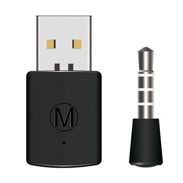 Gaming Bt Receiver Wireless Headset Headphone Adapter With Mic 4.0 Dongle Usb For Ps4 Playstation Cables & Adapters