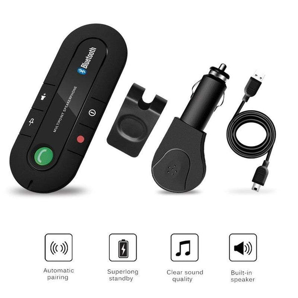 Car Chargers Bt Speakerphone Mp3 Music Player Wireless Receiver Car Speakerphones