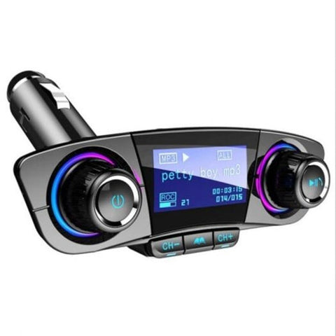 Bt06 Mp3 Player Bluetooth Fm Transmitter Black Transmitters