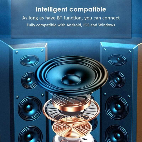 Bt5.0 True Wirelessly Stereo Sport Leds Display Headset Hi Fi Sound Earbuds