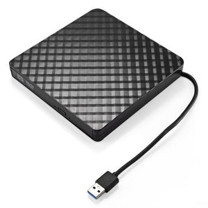 Bt669 Portable Usb 3.0 External Dvd Drive Odd Hdd Device For Desktop Laptop Black