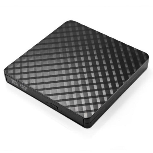 Bt669 Portable Usb 3.0 External Dvd Drive Odd Hdd Device For Desktop Laptop Black