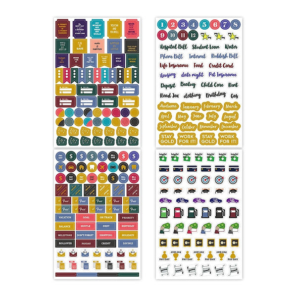 Budget Planner Book Monthly Cash Notebook Bill System Organizer Personal Organisers