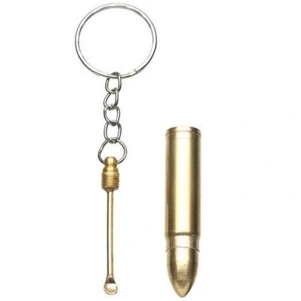 Pendant Keychain Alloy Earpick Ring Gold Ear Wax Removers