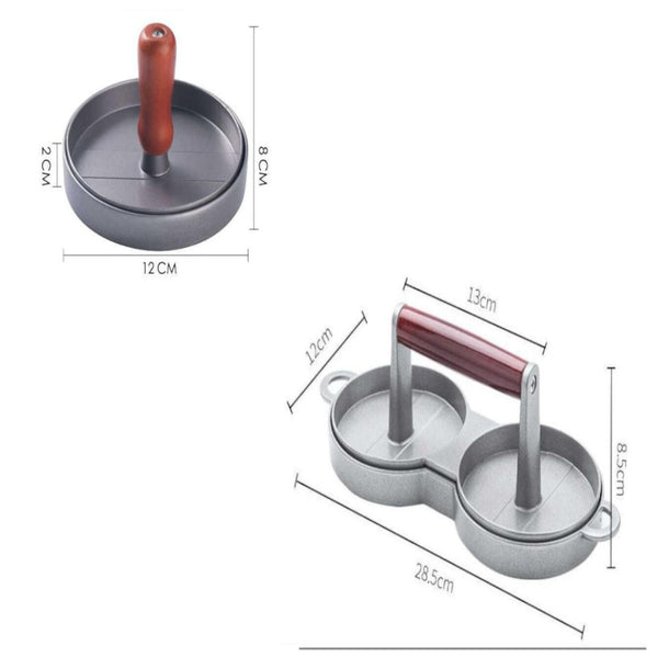 Round Burger Press Meat Beef Barbecue Hamburger Patty Mould Burger Presses