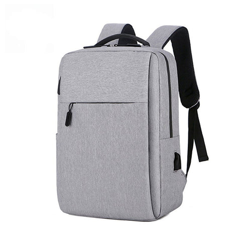 Business 15.6 Inch Waterpoof Fabric With Usb Port Travel Laptop Backpack Laptop Cases & Bags