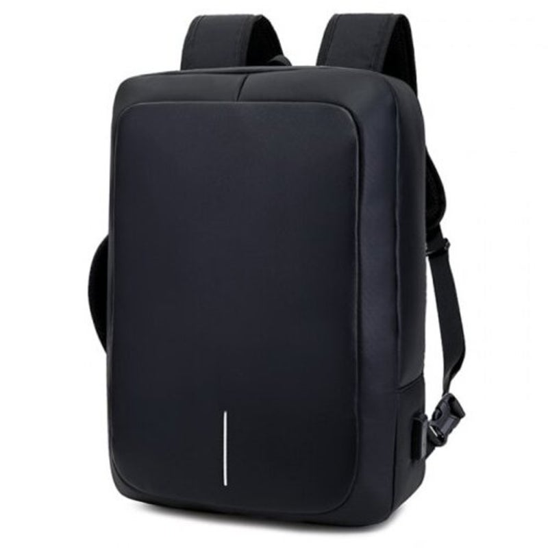 Business Backpack 17 Inch Laptop Anti Theft Bag Black Laptop Cases & Bags