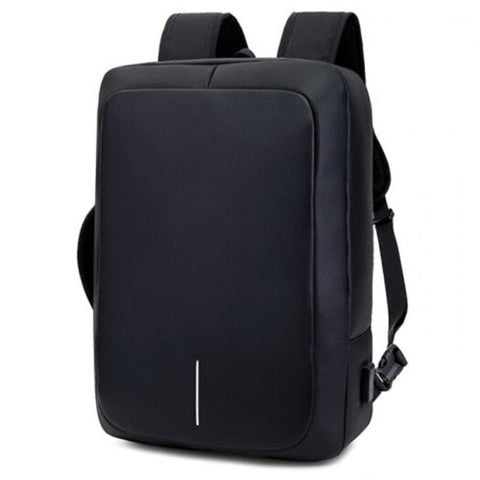 Business Backpack 17 Inch Laptop Anti Theft Bag Black Laptop Cases & Bags