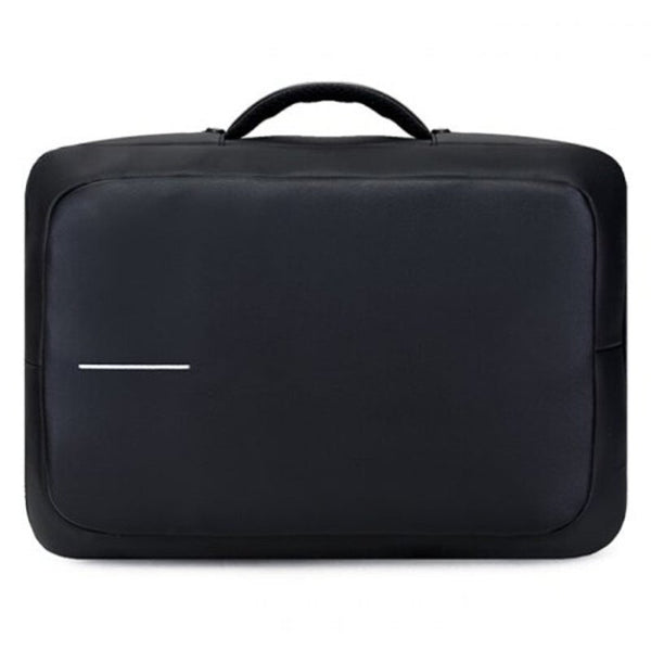 Business Backpack 17 Inch Laptop Anti Theft Bag Black Laptop Cases & Bags