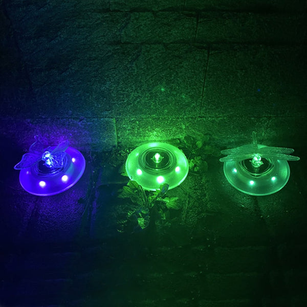 Butterfly Dragonfly Floating Pool Lights Solar Powered Waterproof Led