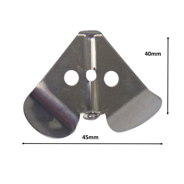 Artizan Delta Buzz Blades Aluminium 45 X 40Mm 28 Shaft Qty Baits & Lures