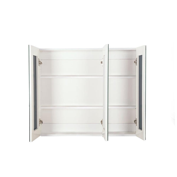 Cefito Bathroom Vanity Mirror With Storage Cabinet White Bathroom Cabinets