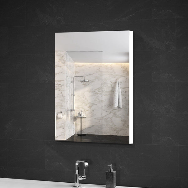 Cefito Bathroom Vanity Mirror With Storage Cavinet White Bathroom Cabinets