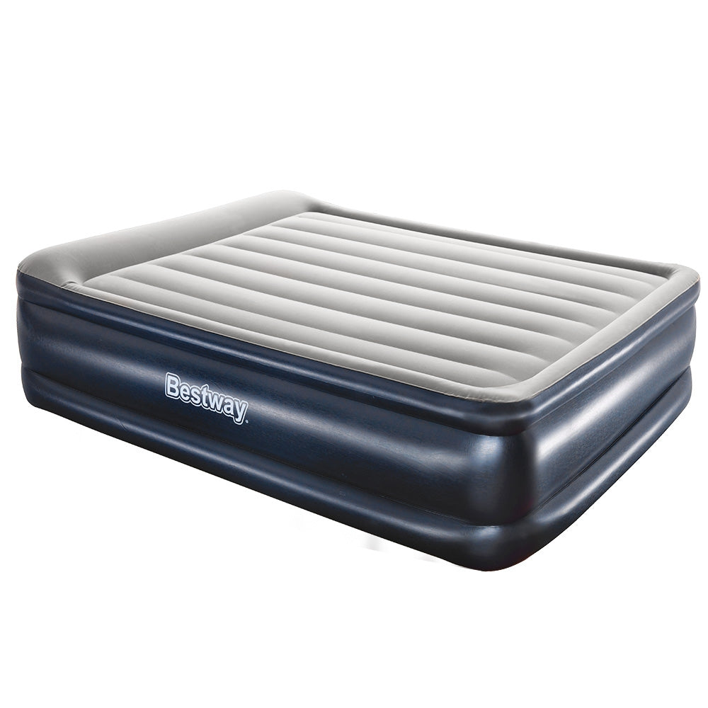 Bestway Queen Air Bed Inflatable Mattress Sleeping Built In Pump Inflatable Mattresses & Airbeds