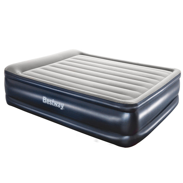 Bestway Queen Air Bed Inflatable Mattress Sleeping Built In Pump Inflatable Mattresses & Airbeds