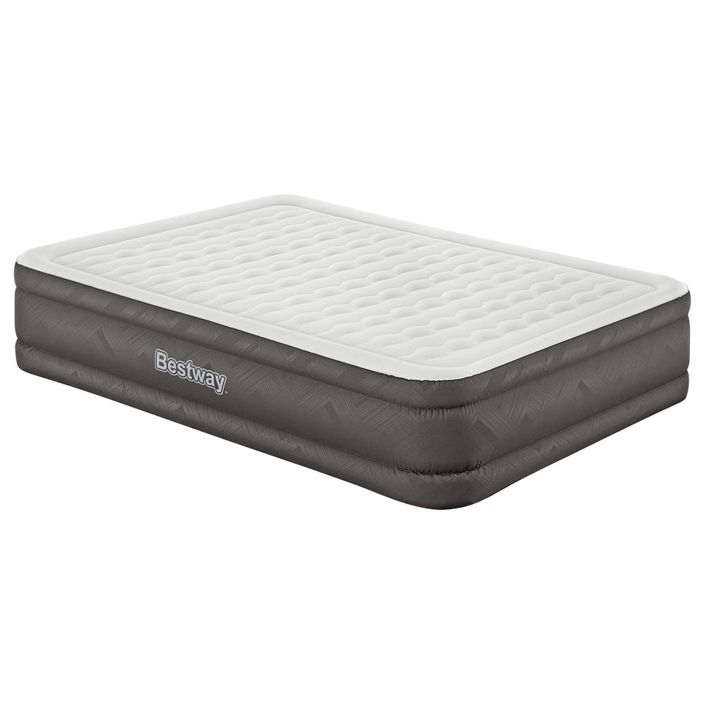 Bestway Air Bed Queen Size Mattress Camping Beds Inflatable Built In Pump Inflatable Mattresses & Airbeds