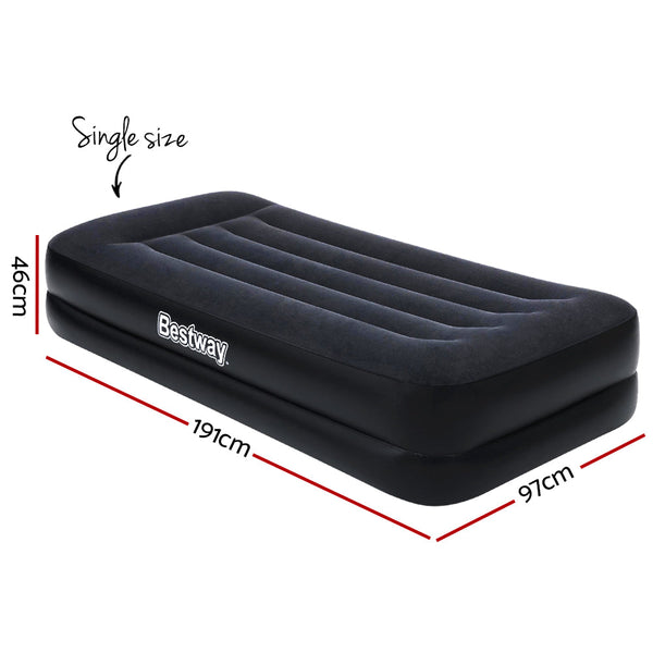 Bestway Air Mattress Bed Single Size Inflatable Camping Beds Built In Pump Inflatable Mattresses & Airbeds