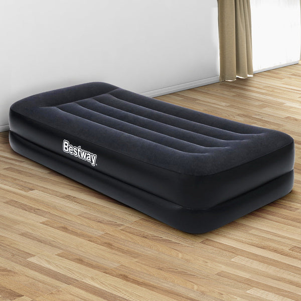 Bestway Air Mattress Bed Single Size Inflatable Camping Beds Built In Pump Inflatable Mattresses & Airbeds