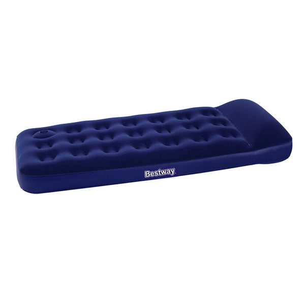Bestway Single Size Inflatable Air Mattress Navy Inflatable Mattresses & Airbeds