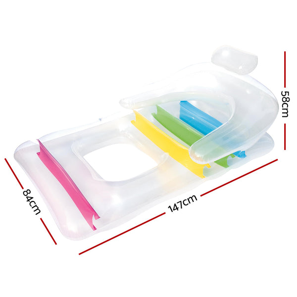 Bestway Pool Float Inflatable Lounge Seat Pillow Bed Inflatable & Kid Pools