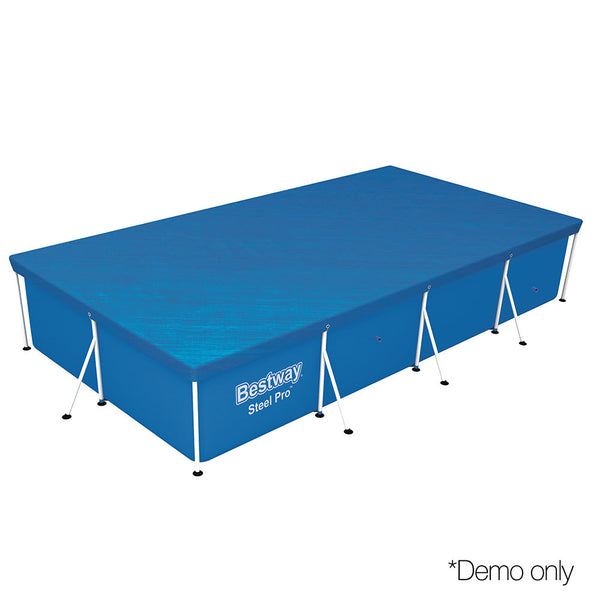 Bestway Pvc Pool Cover Durable Drainage Holes Ropes To Secure Pool Covers