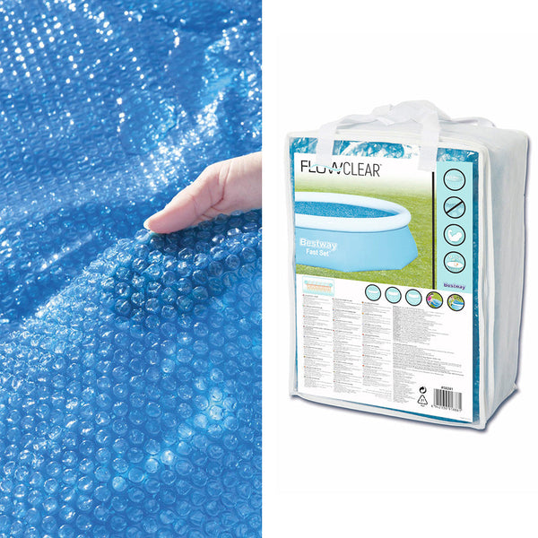 Bestway Solar Pool Cover Blanket For Swimming 10Ft 305Cm Round 58241 Pool Covers