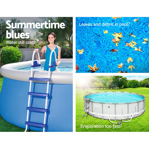 Bestway Solar Pool Cover Blanket For Swimming 10Ft 305Cm Round 58241 Pool Covers