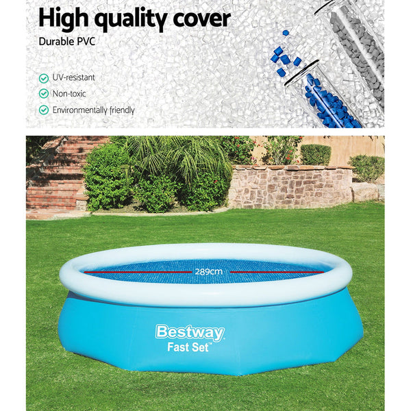 Bestway Solar Pool Cover Blanket For Swimming 10Ft 305Cm Round 58241 Pool Covers