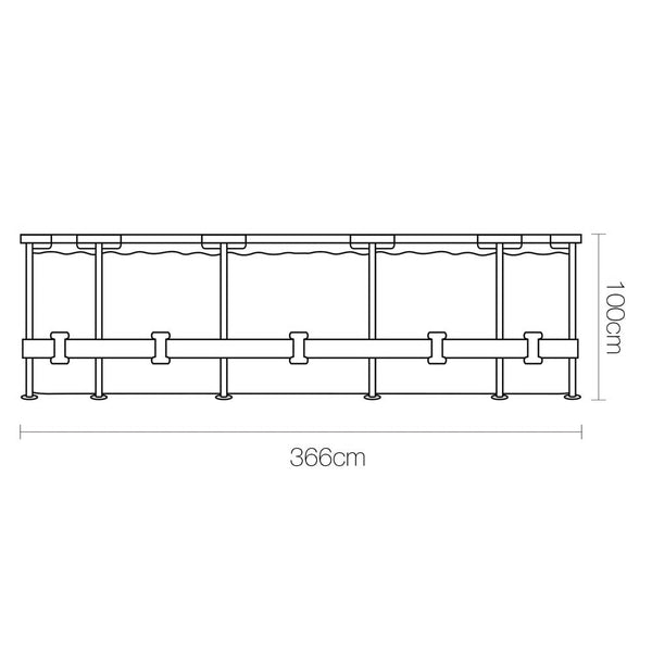 Bestway Swimming Pool Above Ground Filter Pump Steel Pro Frame Pools Above Ground Pools