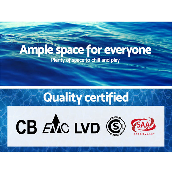Bestway Swimming Pool 366X76cm Steel Frame Round W/ Filter Pump 6473L Above Ground Pools