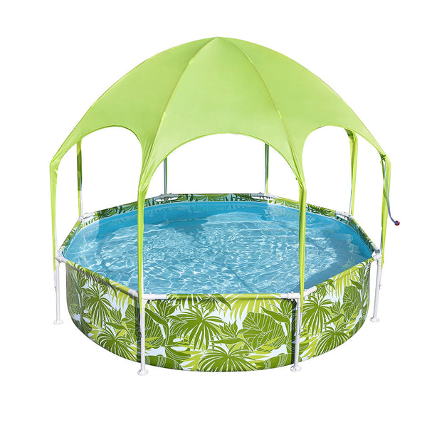 Bestway Above Ground Swimming Pool With Mist Shade Above Ground Pools