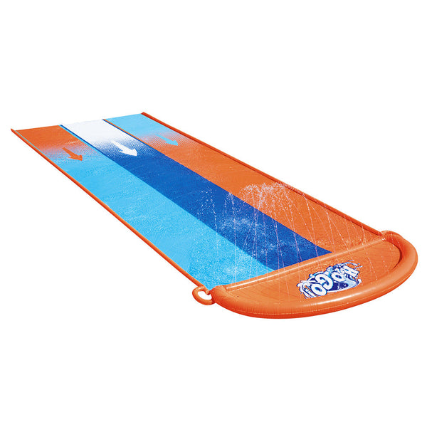 Bestway Water Slip And Slide Kids Inflatable Splash Toy Outdoor Triple 4.88M Water Slides