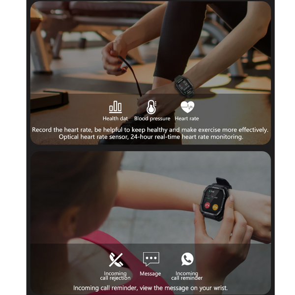 Multi Function C16 Smart Bracelet Watch Waterproof Fitness Wristband Smartwatch Smart Watches