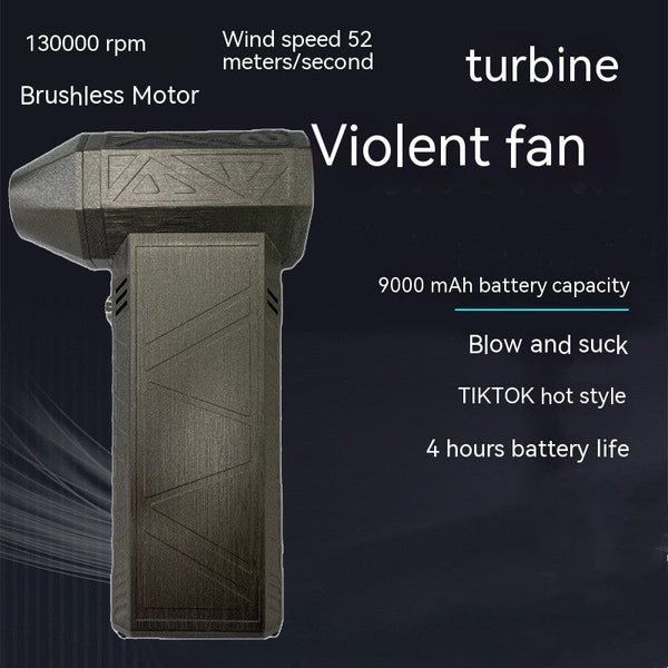 Turbo Fan Silent High Power Jet Brushless Motor Air Duster And Blower Portable Fans