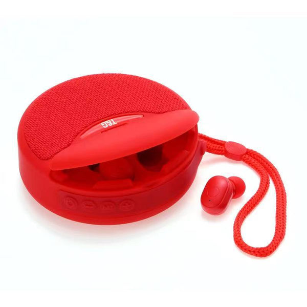 Portable Earphones Headset Bluetooth Speaker Integrated Wireless 3D Stereo Subwoofer Fm Radio Audio Docks & Mini Speakers