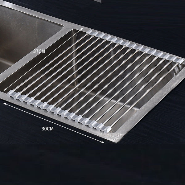 Multifunctional Foldable Kitchen Sink Rack Dish Drainer Household Pot Mat Organizer Sink Organisers