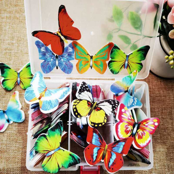 Other Decorating Tools Baking Cake Decorating Butterfly Card Ornament For Home And Garden Use