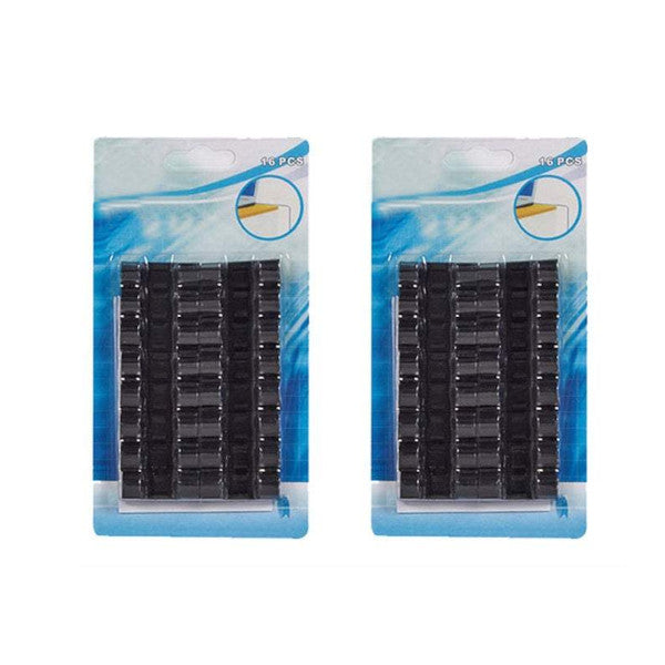 Self Adhesive Cable Clips Durable Organiser Wire Holder Organisation Cable Ties & Organisers