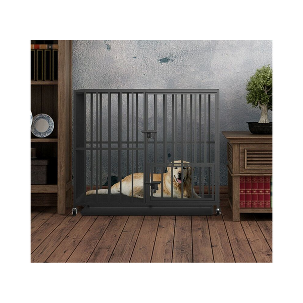 38 Heavy Duty Dog Cage Large Xl Xxl Pet Kennel On Wheels Dog Cages
