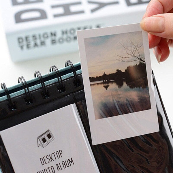 Mini Photo Album 3 Inch Vertical For Lomo Red Photo Albums & Boxes