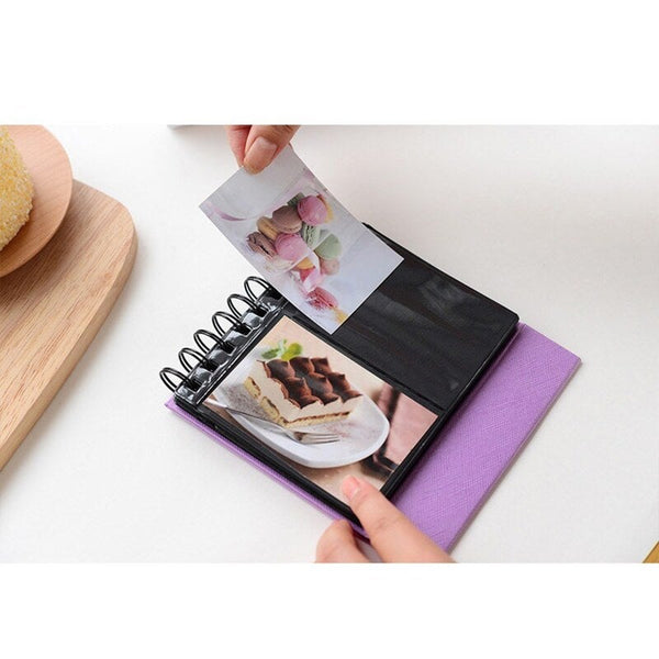 Mini Photo Album 3 Inch Vertical For Lomo Red Photo Albums & Boxes