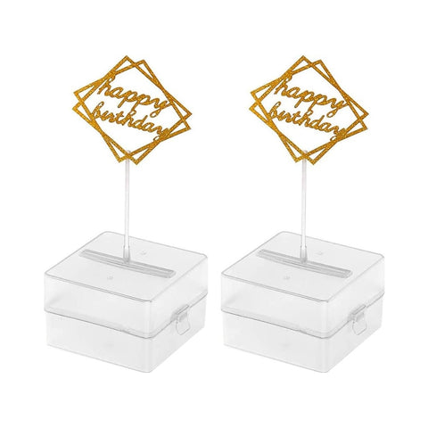 Cake Money Pulling Box Happy Birthday Atm Dispenser Out Kit Money Boxes