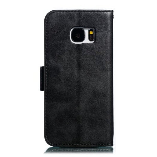 Calf Pattern Protective Sheath Purse Phone Case For Samsung Galaxy S7 Black Cases Covers & Skins